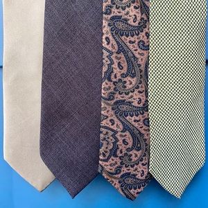 Lot of 4 Men’s Ties